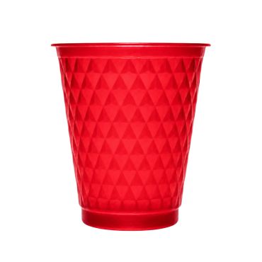30 GOBELETS ROUGE 25CL