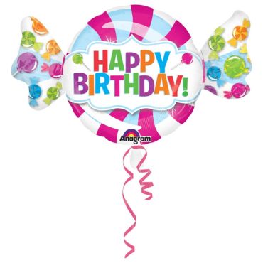 Ballon Hélium Bonbon "Happy Birthday" Ballon Hélium Bonbon "Happy Birthday"