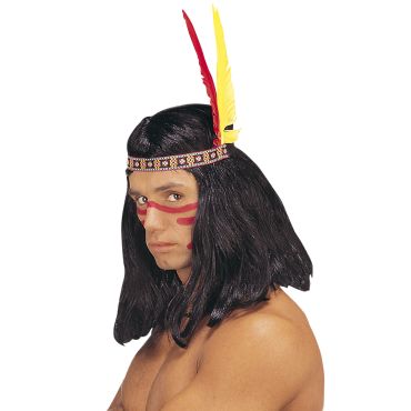 Accessoire de Déguisement Bandeau Indien 2 Plumes Accessoire de Déguisement Bandeau Indien 2 Plumes
