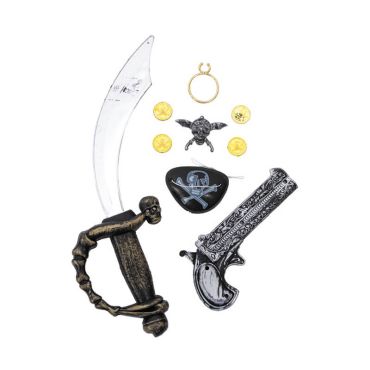 Set de 6 accessoires de Pirate Set de 6 accessoires de Pirate
