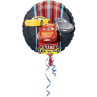 Ballon métallique Musical - Cars 3 Ballon métallique Musical - Cars 3