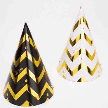 6 Chapeaux Pointus - Coloris au Choix 6 Chapeaux Pointus - Coloris au Choix