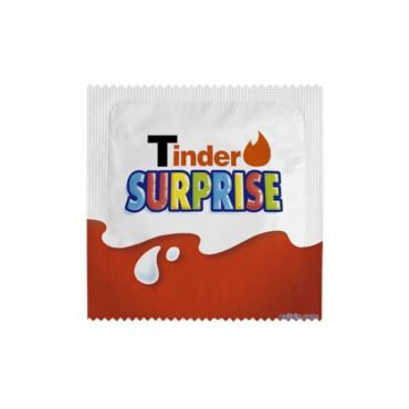 Préservatif Humoristique "Tinder Surprise" Préservatif Humoristique "Tinder Surprise"