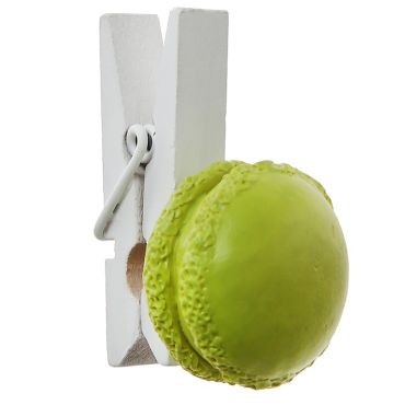 4 Pinces Macaron - Vert 4 Pinces Macaron - Vert
