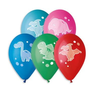 5 ballons de dinosaure | jourdefete.com 5 ballons de dinosaure | jourdefete.com
