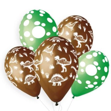 5 ballons imprimés dinosaures de 33 cm | jourdefete.com
5 ballons imprimés dinosaures de 33 cm | jourdefete.com