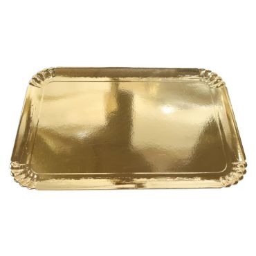 Plateaux de présentation jetables or 28 x 42 cm en carton | jourdefete.com Plateaux de présentation jetables or 28 x 42 cm en carton | jourdefete.com