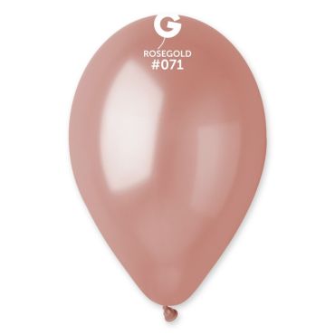 50 ballons métallisés 30 cm rose gold | jourdefete.com 50 ballons métallisés 30 cm rose gold | jourdefete.com