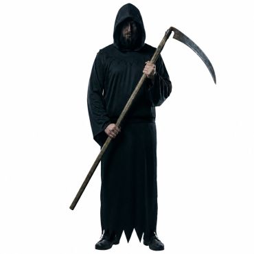 Déguisement homme de faucheuse de la mort pour Halloween | jourdefete.com Déguisement homme de faucheuse de la mort pour Halloween | jourdefete.com