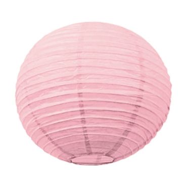 Lanterne japonaise en papier rose vintage - 50 cm Lanterne japonaise en papier rose vintage - 50 cm