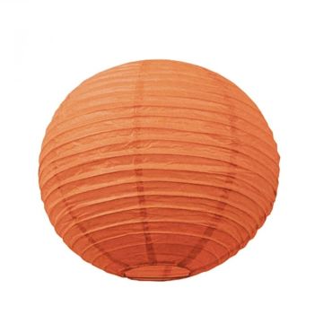 Lanterne Japonaise en Papier Orange - 50 cm Lanterne Japonaise en Papier Orange - 50 cm