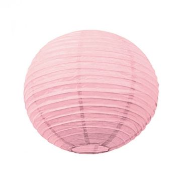 Lanterne Japonaise en Papier Rose Pâle - 35 cm Lanterne Japonaise en Papier Rose Pâle - 35 cm