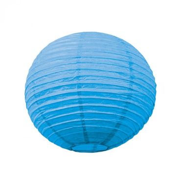 Lanterne Japonaise en Papier Bleu LagonTurquoise - 50 cm Lanterne Japonaise en Papier Bleu LagonTurquoise - 50 cm