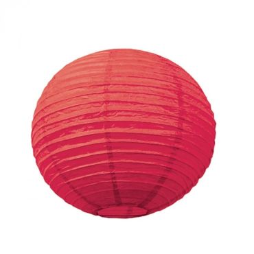 Lanterne Japonaise en Papier Rouge - 15 cm Lanterne Japonaise en Papier Rouge - 15 cm