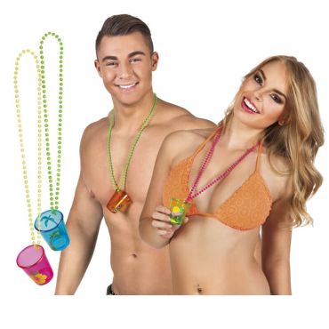 Collier de perles avec verre - Couleur au choix Collier de perles avec verre - Couleur au choix