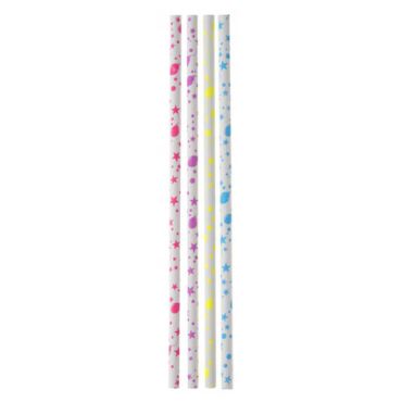 20 pailles pour anniversaire festif
