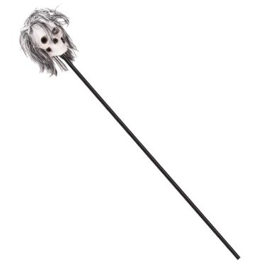 Tête de mort Vaudou sur Manche Tête de mort Vaudou sur Manche