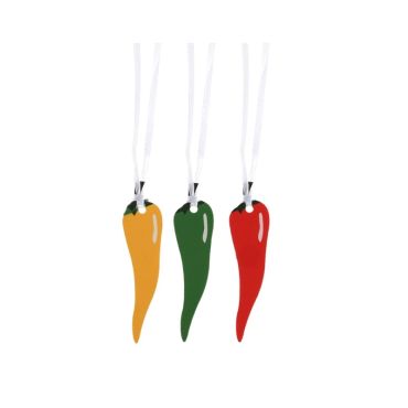 6 Marque-Place Piment - Collection "Mexique" 6 Marque-Place Piment - Collection "Mexique"