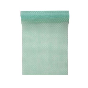 Chemin de Table "Plumetis" - Vert