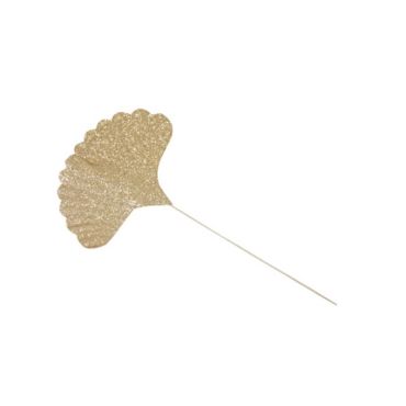 6 feuilles de ginkgo sur tige avec paillettes or ou rose gold | jourdefete.com 6 feuilles de ginkgo sur tige avec paillettes or ou rose gold | jourdefete.com