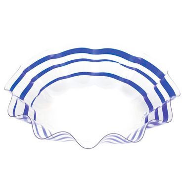 Plat à Vagues - Navy rayé - 32 cm Plat à Vagues - Navy rayé - 32 cm