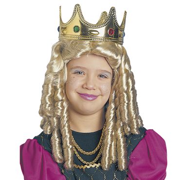 Perruque de princesse blonde - Enfant Perruque de princesse blonde - Enfant