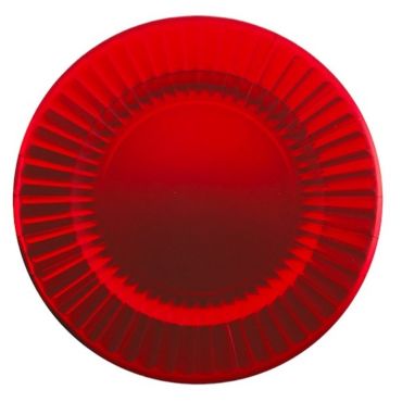 6 Sous-Assiettes en Carton - Rouge Satiné 6 Sous-Assiettes en Carton - Rouge Satiné
