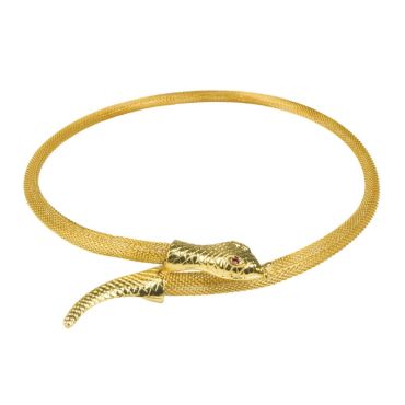 Collier Egyptien - Serpent du Nil Collier Egyptien - Serpent du Nil