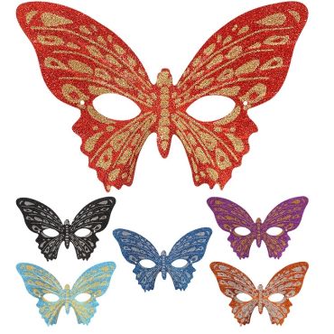 Loup Papillon Pailleté - Coloris au Choix Loup Papillon Pailleté - Coloris au Choix