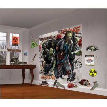 Kit de décoration murale - Collection "Zombie" Kit de décoration murale - Collection "Zombie"