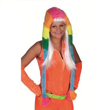 Capuche Peluche Multicolore Capuche Peluche Multicolore