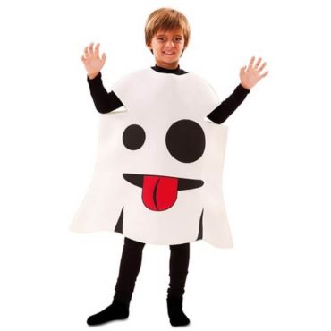 Déguisement Enfant - Émoticône Fantôme - Taille 7-8 ans