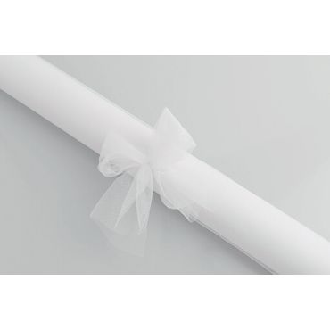Rouleau de tulle blanc Rouleau de tulle blanc