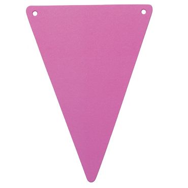 5 Fanions en Carton Unis - Fuchsia 5 Fanions en Carton Unis - Fuchsia