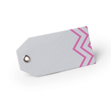 12 Étiquettes Chevron Fuchsia 12 Étiquettes Chevron Fuchsia