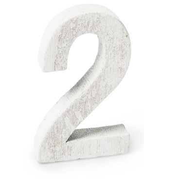 Chiffre "2" en Bois - 5 cm Chiffre "2" en Bois - 5 cm