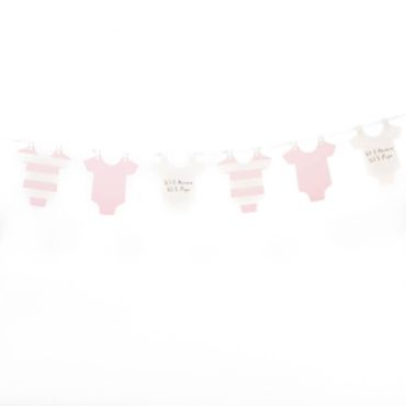 Guirlande pour Baby Shower ou Baptême Body Roses Guirlande pour Baby Shower ou Baptême Body Roses