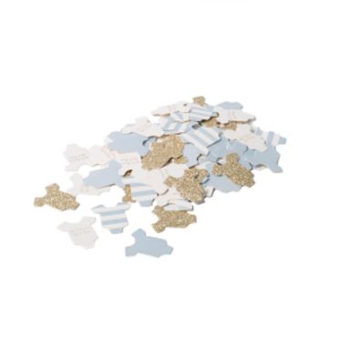 Sachet de 100 Confettis Body Bleus Sachet de 100 Confettis Body Bleus