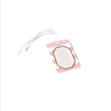 Sachet de 10 Etiquettes Porte-Noms Fille Baby Shower - Rose Sachet de 10 Etiquettes Porte-Noms Fille Baby Shower - Rose
