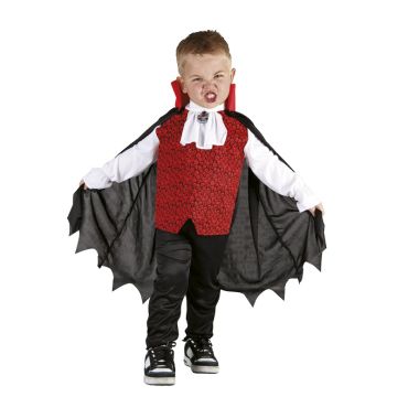 Déguisement de Petit Comte Vampire Garçon - 3/4 ans Déguisement de Petit Comte Vampire Garçon - 3/4 ans