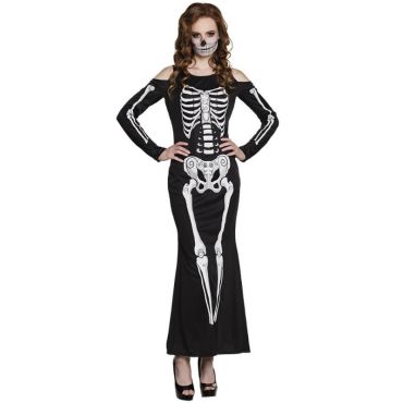 Déguisement Femme - Robe Squelette - Taille M Déguisement Femme - Robe Squelette - Taille M