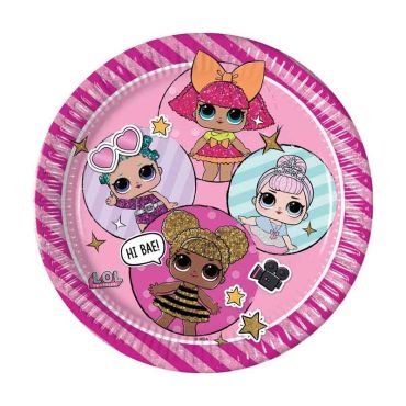 assiettes-anniversaire-fille-poupee-lol-surprise | jourdefete.com assiettes-anniversaire-fille-poupee-lol-surprise | jourdefete.com