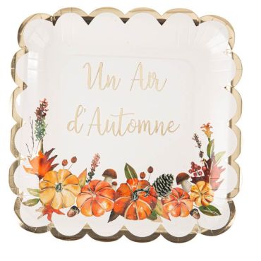 Un air d'automne dans ces assiettes aux couleurs automnales | jourdefete.com Un air d'automne dans ces assiettes aux couleurs automnales | jourdefete.com