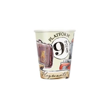 8 Gobelets carton Harry Potter ™ 270 ml 8 Gobelets carton Harry Potter ™ 270 ml