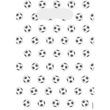 Sacs de fête en papier avec motifs football | jourdefete.com Sacs de fête en papier avec motifs football | jourdefete.com