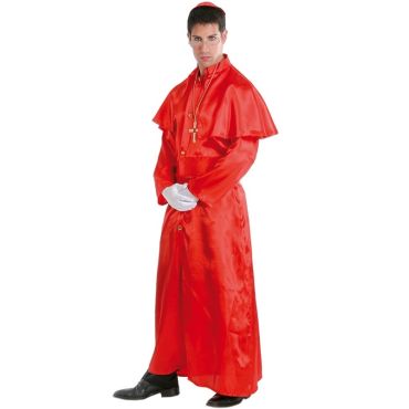 Déguisement de Cardinal Homme - Taille Unique Déguisement de Cardinal Homme - Taille Unique