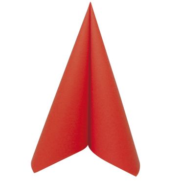 50 Serviettes Voie Sèche - Rouge 50 Serviettes Voie Sèche - Rouge
