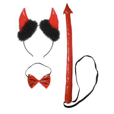 Pack de diablesse en vinyle rouge Pack de diablesse en vinyle rouge