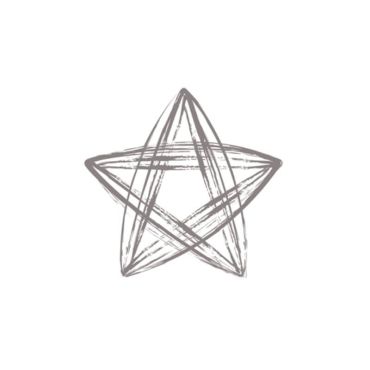 25 Serviettes Voie Sèche "Esquisse d'Etoile" - Argent 25 Serviettes Voie Sèche "Esquisse d'Etoile" - Argent