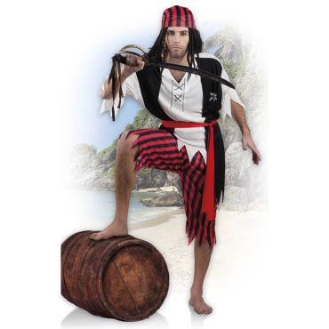 Déguisement Pirate Homme - Taille Unique Déguisement Pirate Homme - Taille Unique